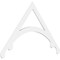Ekena Millwork Pitch Legacy Architectural Grade PVC Gable Pediment, 60"W x 35"H x 1"P (14/12) GPP060X035X100LEG - alternate 1